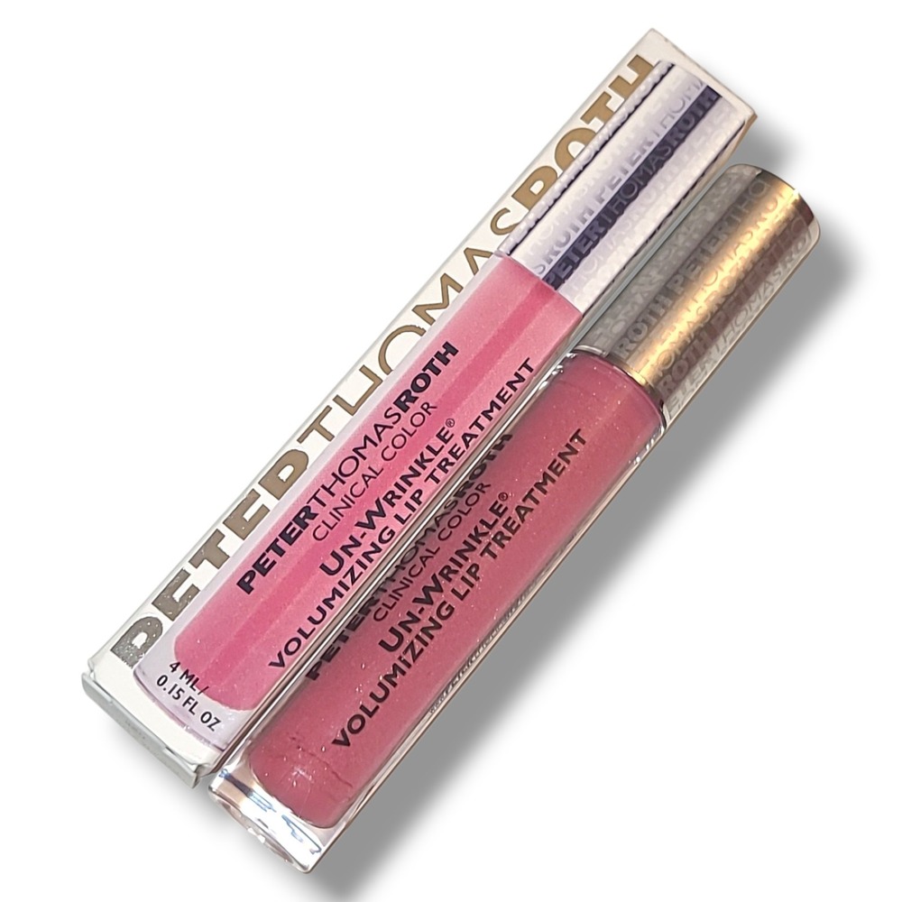 Peter Thomas Roth Lip Gloss Plump Volumizing Wrinkle Treatment NIB Plum Color